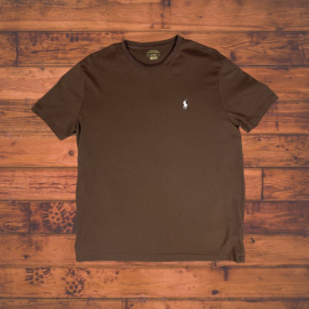 Brown Men's Ralph Lauren T-shirt